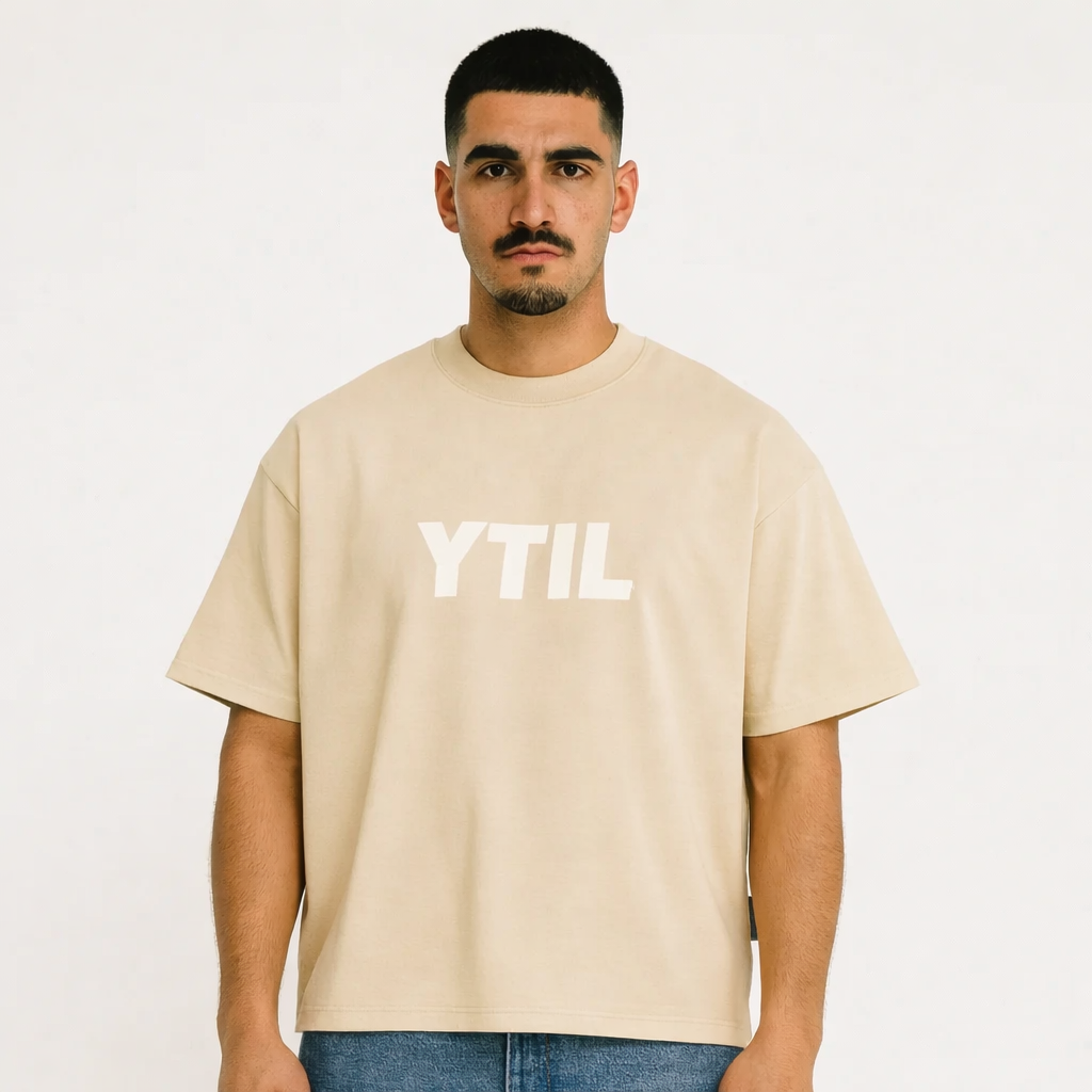Veloura Tee - Beige