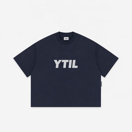 Veloura Tee - Navy Blue