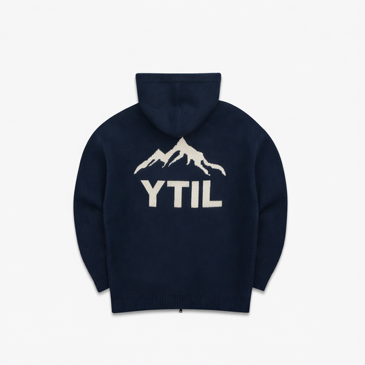 Veloura Hoodie - Navy Blue